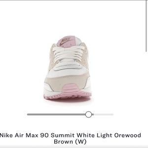 nike air max 90 summit white light orewood brown just cleaned!